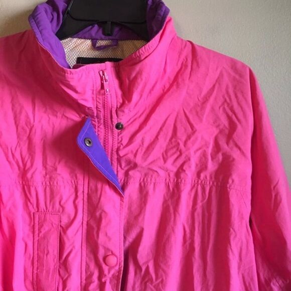 Eddie Bauer large pink vintage jacket - Picture 2 of 7